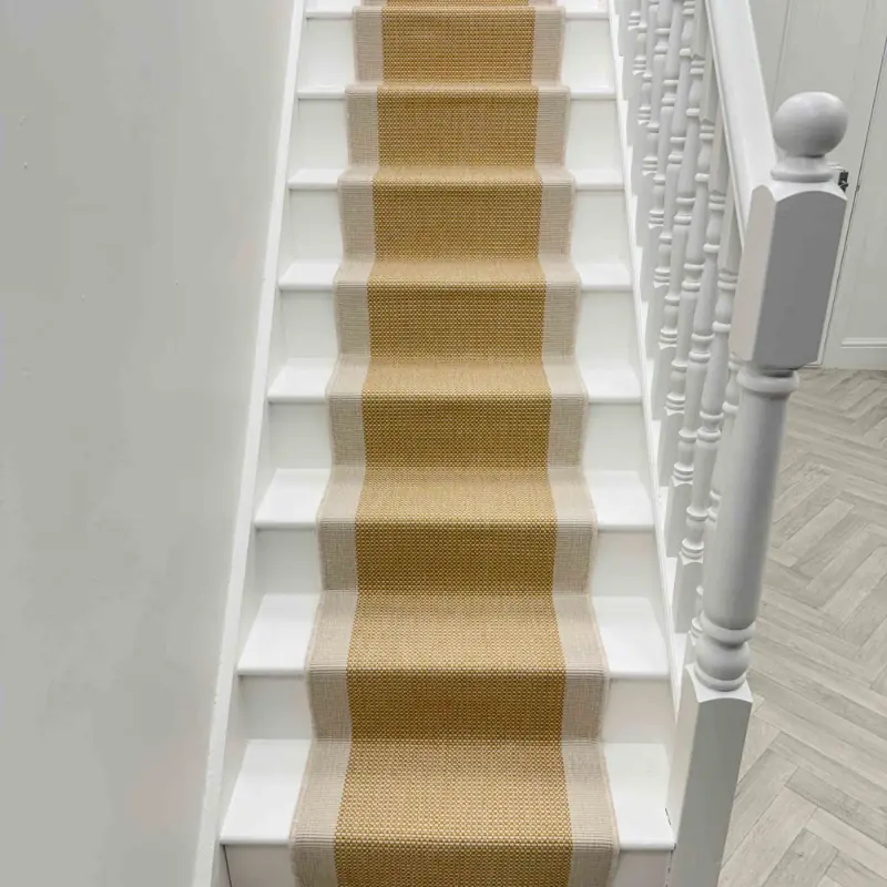 Vichy Ochre Stair Runner