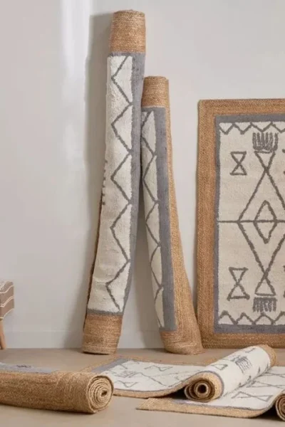 Zahra Handmade Jute Rug img 3