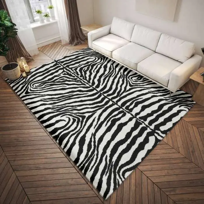 Zebra Safari Outdoor Rug