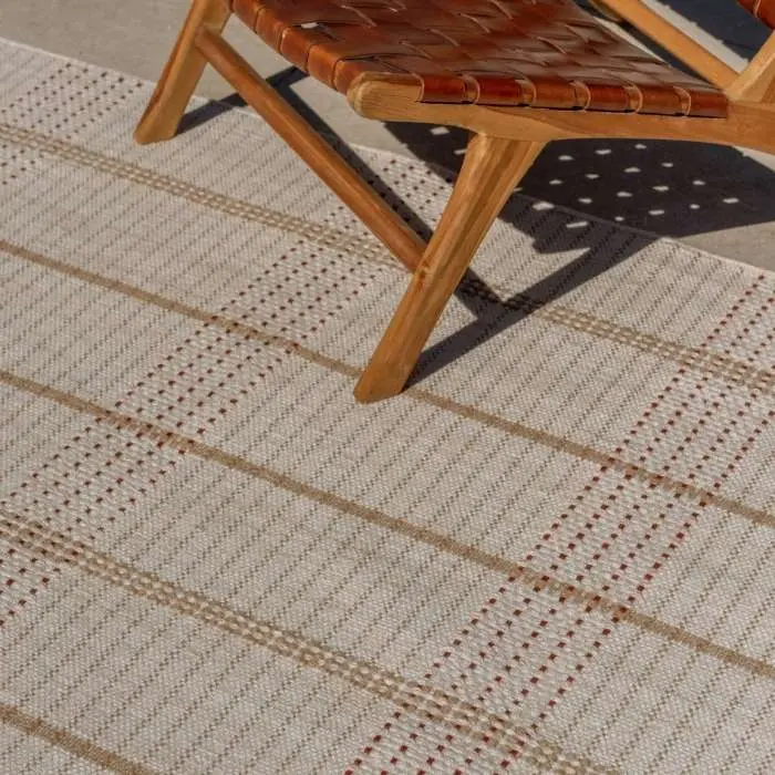 Zona Stitch Terra Outdoor Rug img 1