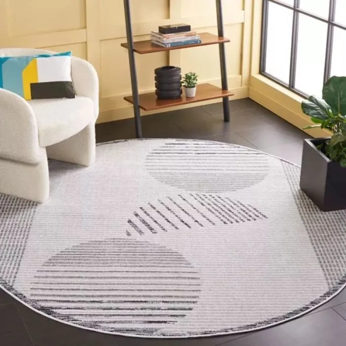 Alamo Loomed Round Rug