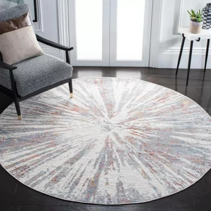 Amelia Loomed Round Rug