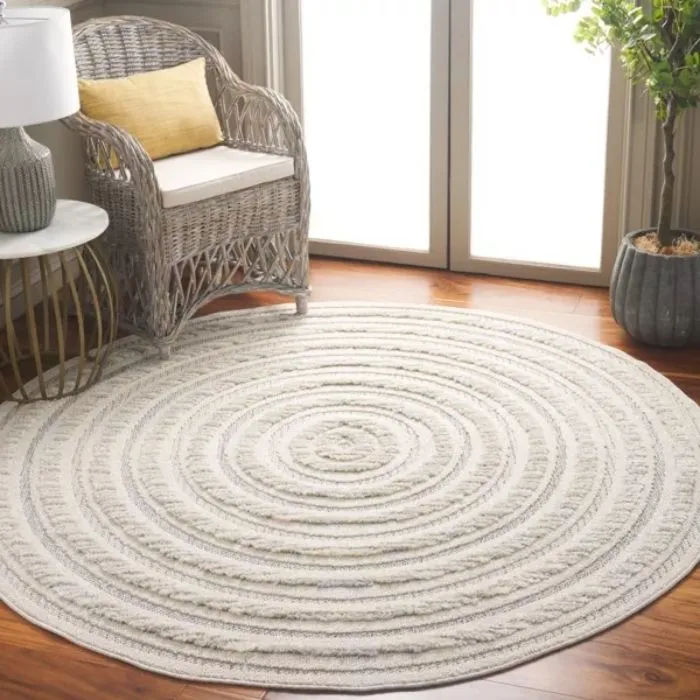 Chloe Loomed Round Rug