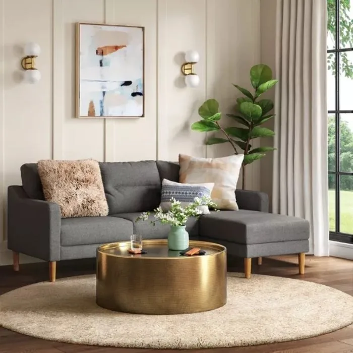 Eyelash Shag Round Rug