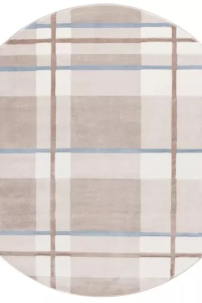 Groove Loomed Round Rug img 2