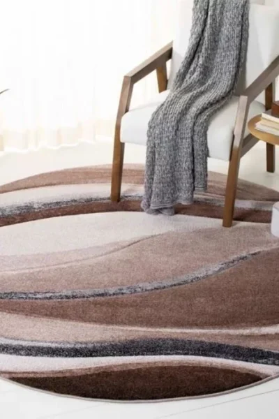 Hollywood Made Round Rug