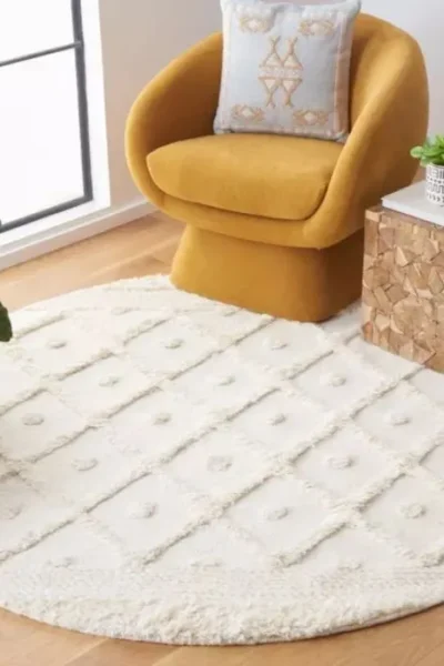 Kenya Knotted Round Rug