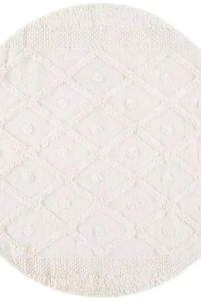 Kenya Knotted Round Rug img 2