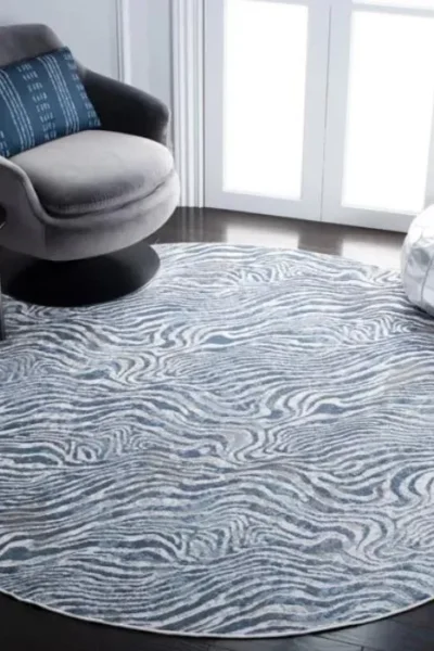 Lagoon Round Rug