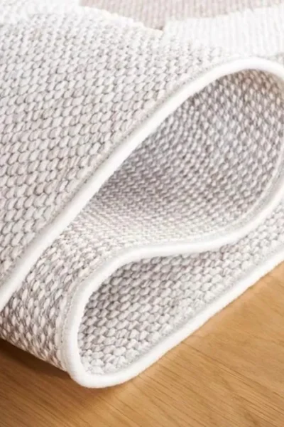 Lotus Loomed Round Rug img 1