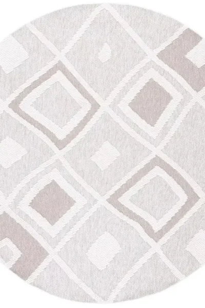 Lotus Loomed Round Rug img 2