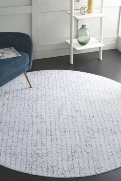 Malibu Washable Round Rug