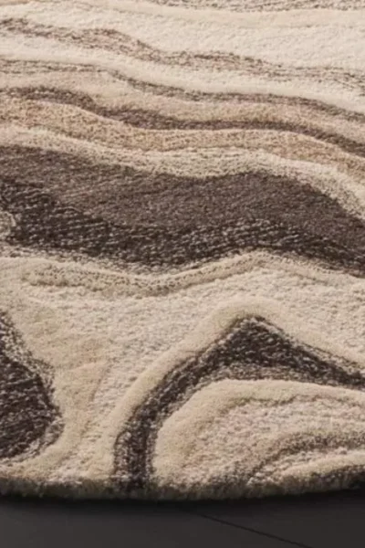 Metro Hand Tufted Round Rug img 1