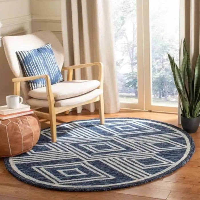 Micro Tufted Round Rug