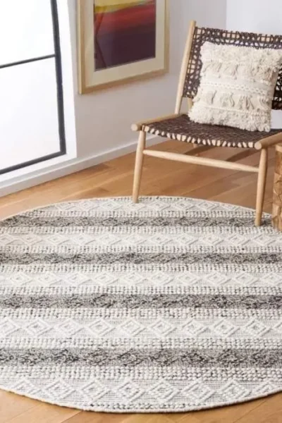 Natura Round Rug Woven