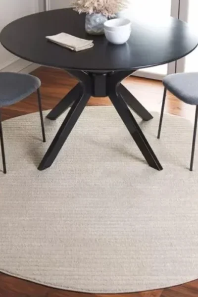 Neptune Round Rug Loomed
