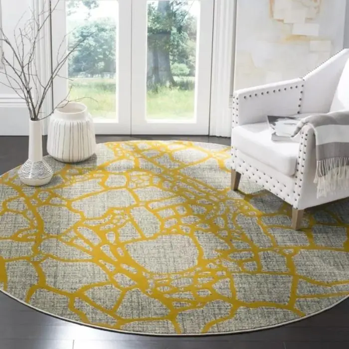 Porcello Made Round Rug