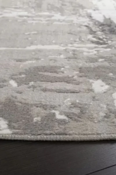 Pyramid Loomed Round Rug img 1