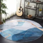 Santa Monica Loomed Round Rug
