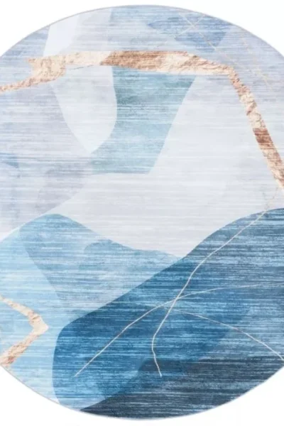 Santa Monica Loomed Round Rug img 2