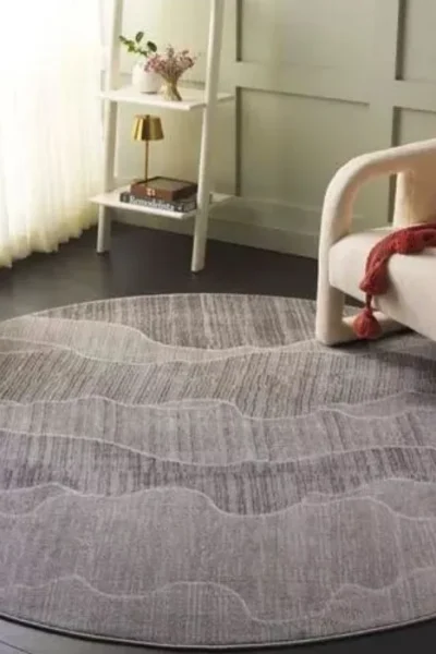 Temple Loomed Round Rug