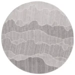 Temple Loomed Round Rug img 2