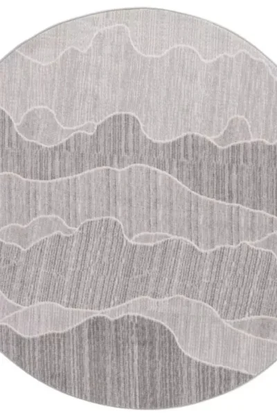 Temple Loomed Round Rug img 2