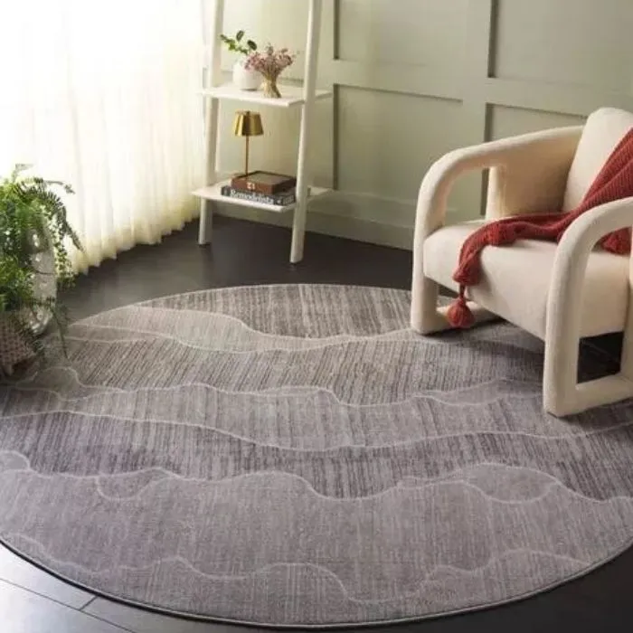 Temple Loomed Round Rug
