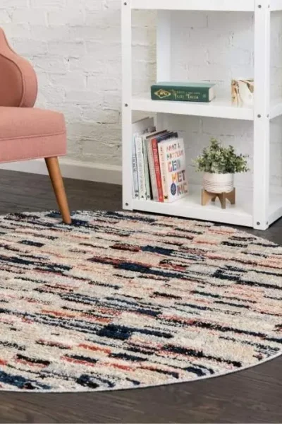 Tucson Collection Round Rug