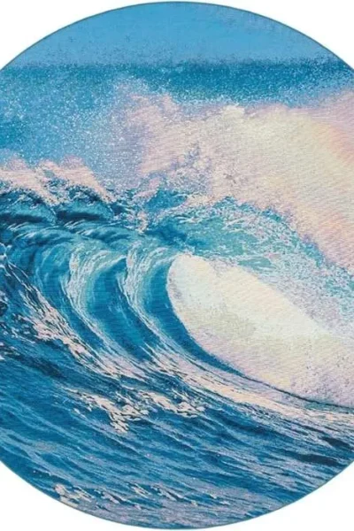 Unique Loom Round Rug img 2