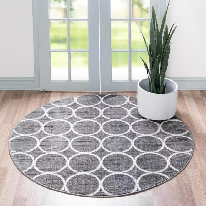 Unique Matrix Trellis Rug