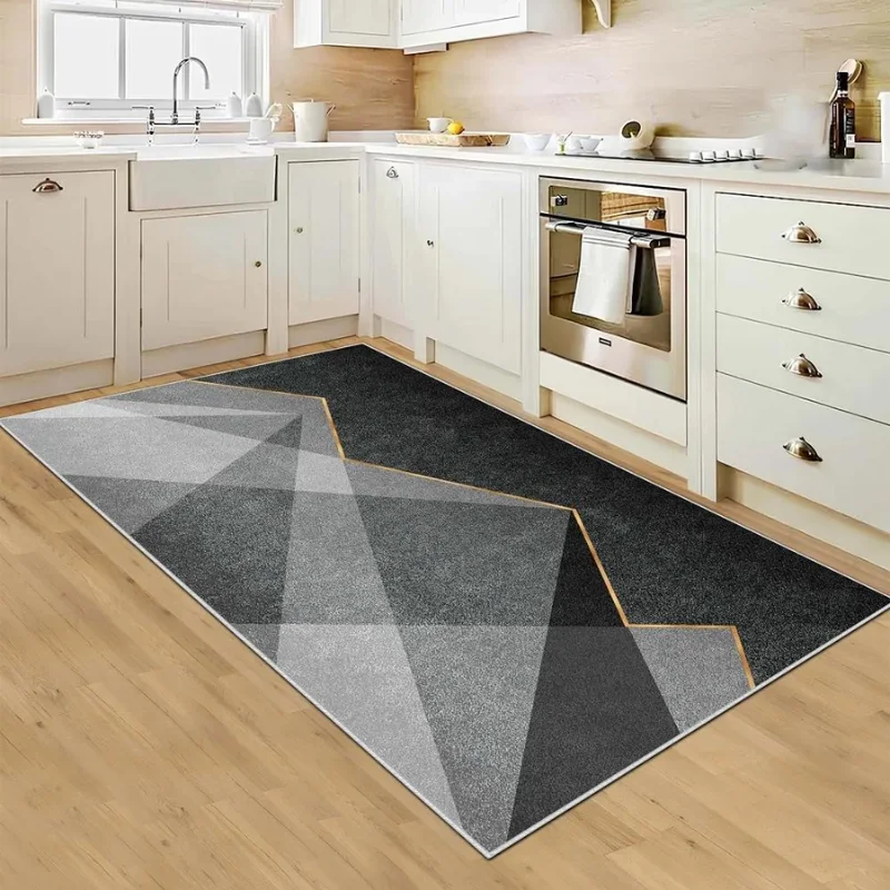 Modern kitchen carpets runner rug for décor