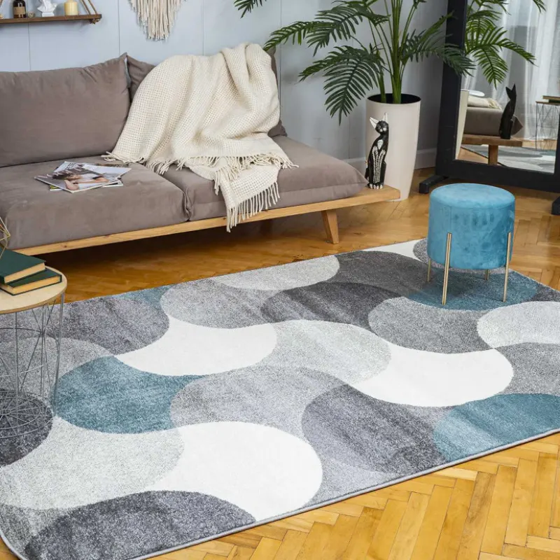 Stylish modern living room design for carpets Dubai