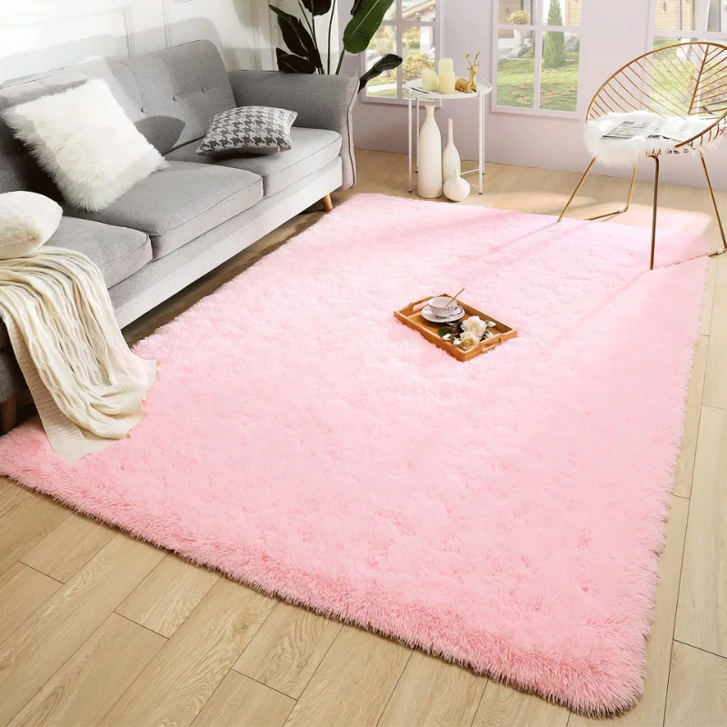 Soft blush pink carpets dubai