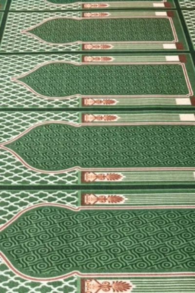 Green Hira Mosque Carpet | Durable